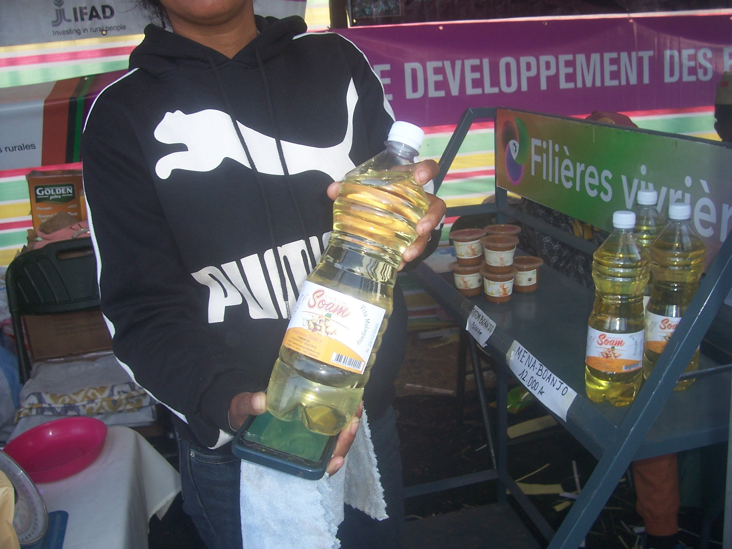 Huile arachide Madagascar