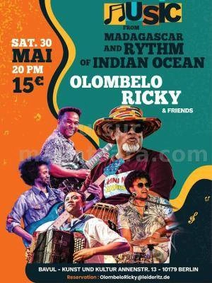 Concert Olombelo Ricky — Berlin 30 mai 2026