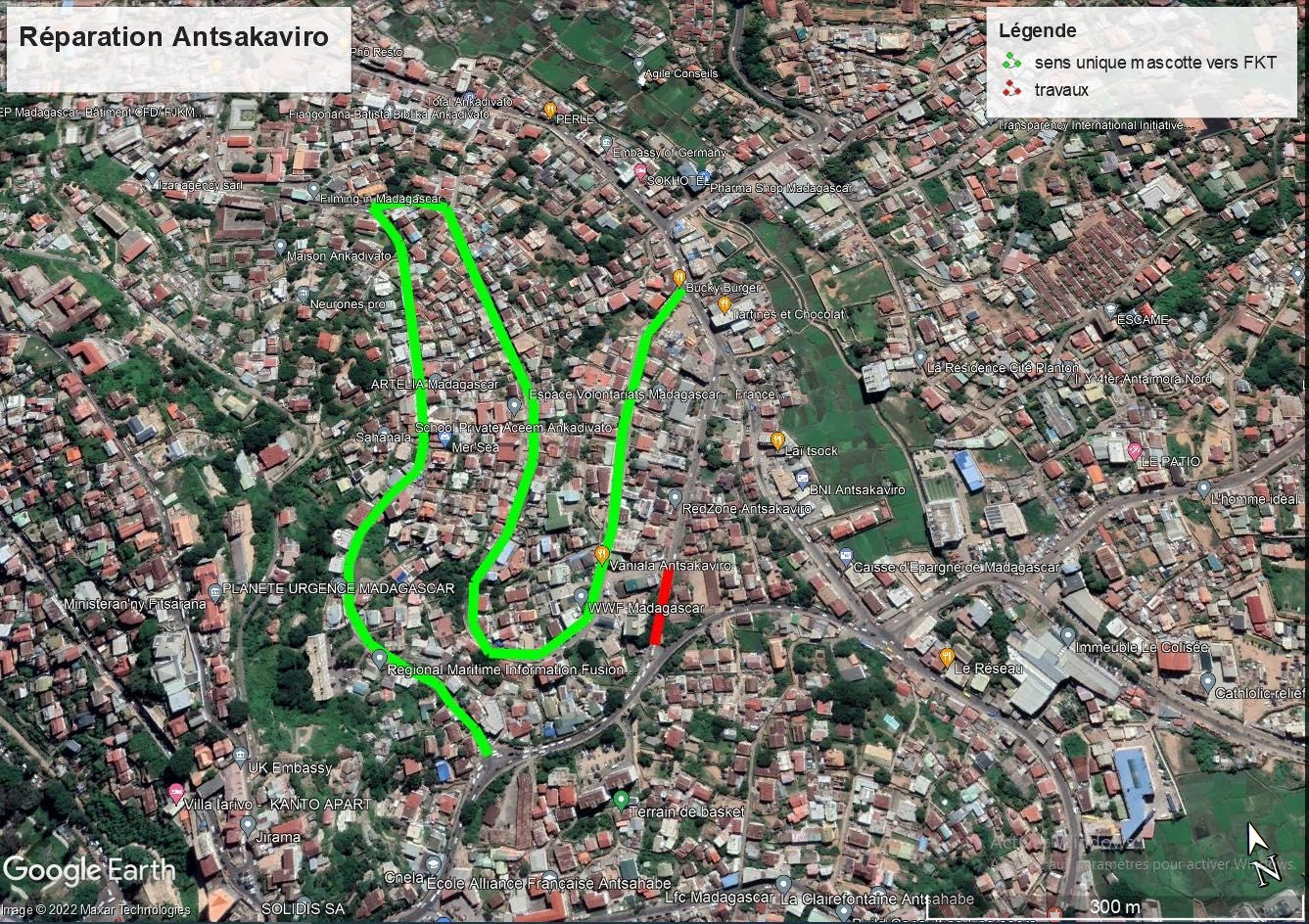 Embouteillages centre-ville Antananarivo juin 2026