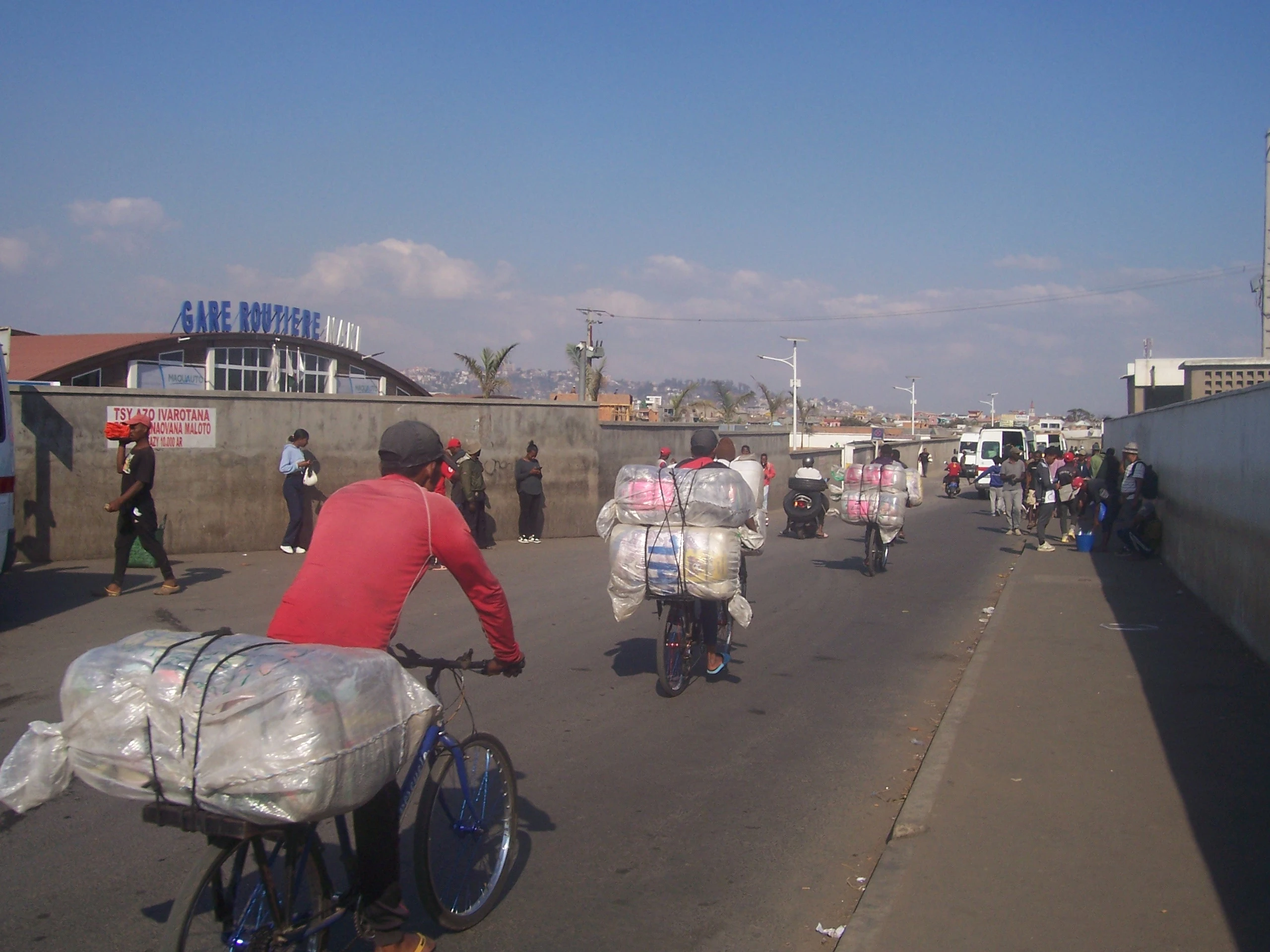 Taxi bicyclette Antananarivo