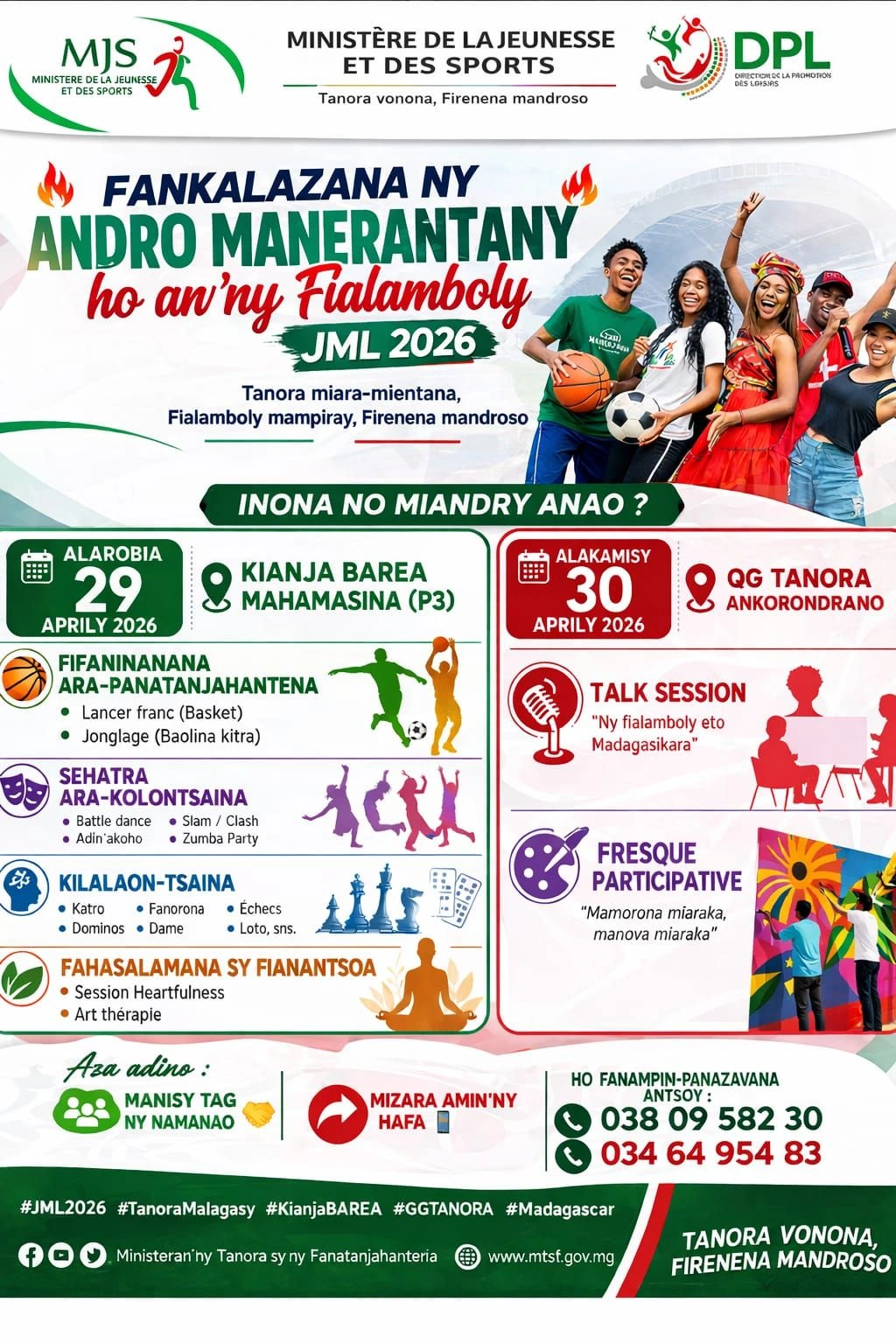 Andro manerantany ho an'ny fialamboly